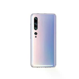 Teleplus Xiaomi Mi Note 10 Kılıf Lüks Tpu Silikon Şeffaf Pet Tpu Ekran Koruyucu