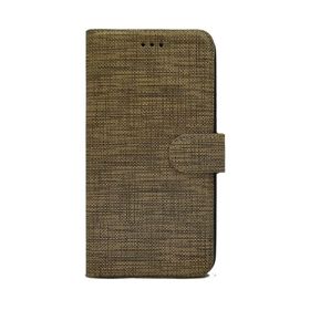 Teleplus Xiaomi Mi Note 10 Kumaş Spor Standlı Cüzdan Siyah Kılıf