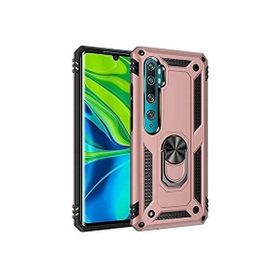 Teleplus Xiaomi Mi Note 10 Lite Vega Yüzüklü Tank Kapak Rose Gold Kılıf