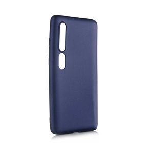 Teleplus Xiaomi Mi Note 10 Lüks Mat Lacivert Silikon Cep Telefonu Kılıf