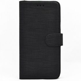 Teleplus Xiaomi Mi Note 10 Pro Kumaş Spor Standlı Cüzdan Siyah Kılıf