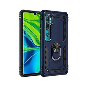 Teleplus Xiaomi Mi Note 10 Pro Vega Yüzüklü Tank Kapak Lacivert Kılıf