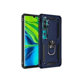 Teleplus Xiaomi Mi Note 10 Pro Vega Yüzüklü Tank Kapak Lacivert Kılıf
