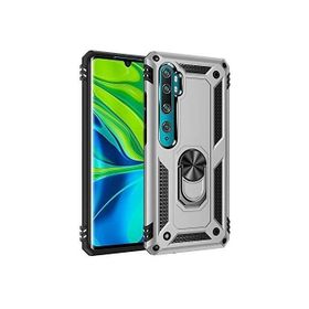 Teleplus Xiaomi Mi Note 10 Pro Vega Yüzüklü Tank Kapak Lacivert Kılıf