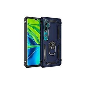 Teleplus Xiaomi Mi Note 10 Pro Vega Yüzüklü Tank Kapak Lacivert Kılıf