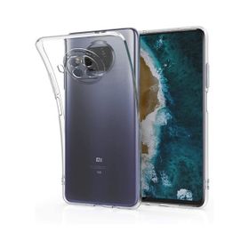 Teleplus Xiaomi MI10T Lite Kamera Korumalı Şeffaf Nano Ekran Koruyucu Silikon Cep Telefonu Kılıf