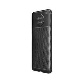 Teleplus Xiaomi MI10T Lite Negro Karbon Dokulu Siyah Nano Ekran Koruyucu Silikon Cep Telefonu Kılıf