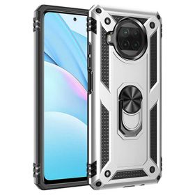 Teleplus Xiaomi MI10T Lite Vega Yüzüklü Tank Gold Nano Ekran Koruyucu Silikon Cep Telefonu Kılıf