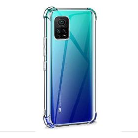 Teleplus Xiaomi MI10T Pro Darbe Korumalı Nano Ekran Koruyucu Şeffaf Silikon Cep Telefonu Kılıf