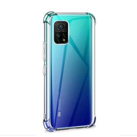 Teleplus Xiaomi MI10T Pro Darbe Korumalı Nano Ekran Koruyucu Şeffaf Silikon Cep Telefonu Kılıf