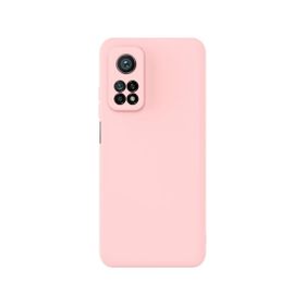 Teleplus Xiaomi Mi10T Pro İçi Kadife Turuncu Kamera Korumalı ve Silikon Kılıf