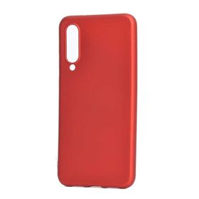 Teleplus Xiaomi Mi9 Lite Lüks Mat Bordo Silikon Kılıf