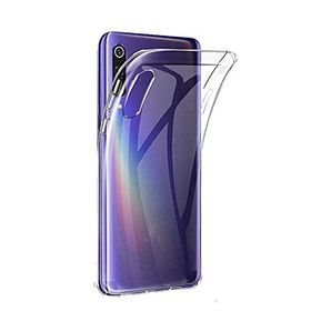 Teleplus Xiaomi Mi9 Lite Lüks Silikon Şeffaf Kılıf + Nano Ekran Koruyucu