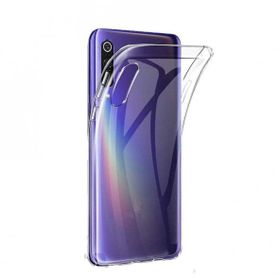 Teleplus Xiaomi Mi9 Lite Lüks Silikon Şeffaf Kılıf + Nano Ekran Koruyucu