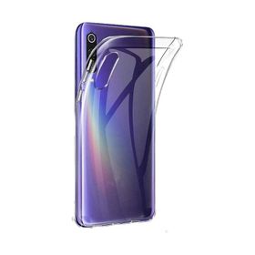 Teleplus Xiaomi Mi9 Lite Lüks Silikon Şeffaf Kılıf + Nano Ekran Koruyucu
