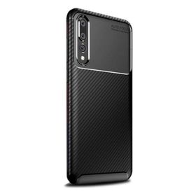 Teleplus Xiaomi Mi9 Negro Karbon Silikon Kılıf + Nano Ekran Koruyucu