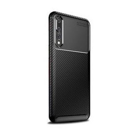 Teleplus Xiaomi Mi9 Negro Karbon Silikon Siyah Kılıf Tam Kapatan Cam