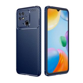 Teleplus Xiaomi Poco C40 Kamera Korumalı Negro Silikon Nano Ekran Koruyucu Lacivert Kılıf