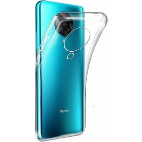 Teleplus Xiaomi Poco F2 Pro Lüks Tpu Tam Kapatan Ekran Koruyucu Şeffaf Silikon Cep Telefonu Kılıf