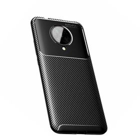 Teleplus Xiaomi Poco F2 Pro Ultra Soft Negro Karbon Lacivert Nano Ekran Koruyucu Ve Silikon Kılıf