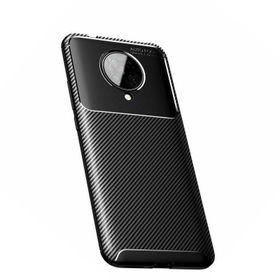 Teleplus Xiaomi Poco F2 Pro Ultra Soft Negro Karbon Lacivert Silikon Cep Telefonu Kılıf