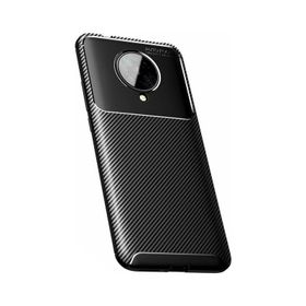 Teleplus Xiaomi Poco F2 Pro Ultra Soft Negro Karbon Lacivert Silikon Cep Telefonu Kılıf