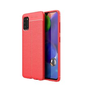 Teleplus Xiaomi Poco M3 Deri Dokulu Lacivert Silikon Cep Telefonu Kılıf