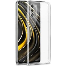 Teleplus Xiaomi Poco M3 Kılıf Kamera Korumalı Silikon Şeffaf Kılıf