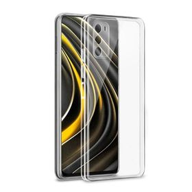 Teleplus Xiaomi Poco M3 Kılıf Kamera Korumalı Silikon Şeffaf Kılıf