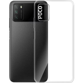 Teleplus Xiaomi Poco M3 Lüks Korumalı Nano Ekran Koruyucu Şeffaf Silikon Cep Telefonu Kılıf
