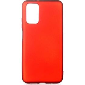 Teleplus Xiaomi Poco M3 Lüks Premier Kırmızı Silikon Cep Telefonu Kılıf