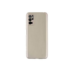 Teleplus Xiaomi Poco M3 Pro 5g Kamera Korumalı Mat Silikon Gold Kılıf