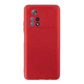 Teleplus Xiaomi Poco M4 Pro 4G Kamera Korumalı Mat Premier Silikon Siyah Kılıf