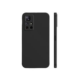 Teleplus Xiaomi Poco M4 Pro 5G Kamera Korumalı First Silikon Siyah Nano Ekran Koruyucu Kılıf