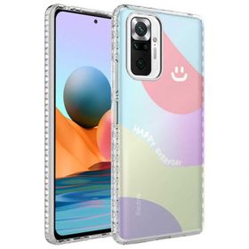 Teleplus Xiaomi Poco M5S Desenli Elegans Serisi Silikon Siyah Kılıf