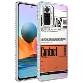 Teleplus Xiaomi Poco M5S Desenli Elegans Serisi Silikon Siyah Kılıf