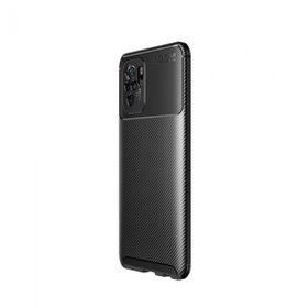 Teleplus Xiaomi Poco M5S Kamera Korumalı Negro Karbon Silikon Siyah Kılıf
