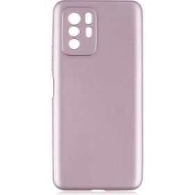 Teleplus Xiaomi Poco X3 GT Kamera Korumalı Mat Premier Silikon Rose Gold Kılıf