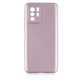 Teleplus Xiaomi Poco X3 GT Kamera Korumalı Mat Premier Silikon Rose Gold Kılıf