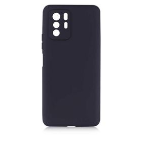 Teleplus Xiaomi Poco X3 GT Kamera Korumalı Mat Premier Silikon Siyah Kılıf ve Nano Ekran Koruyucu