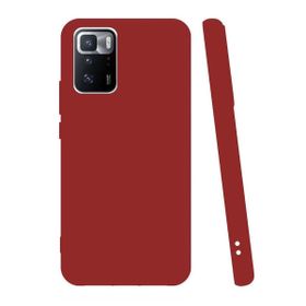 Teleplus Xiaomi Poco X3 GT Mat Korumalı Biye Silikon Mor Kılıf ve Nano Ekran Koruyucu
