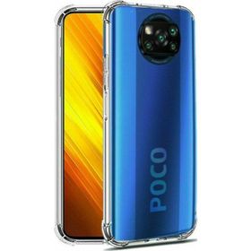 Teleplus Xiaomi Poco X3 Nfc Darbe Korumalı Şeffaf Nano Ekran Koruyucu Silikon Cep Telefonu Kılıf