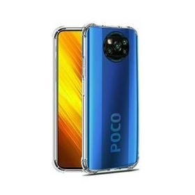 Teleplus Xiaomi Poco X3 Nfc Darbe Korumalı Şeffaf Nano Ekran Koruyucu Silikon Cep Telefonu Kılıf