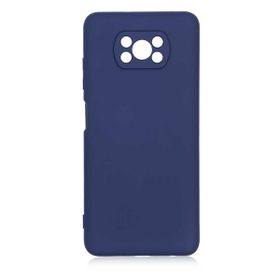 Teleplus Xiaomi Poco X3 NFC Kamera Korumalı İçi Kadife Silikon Bordo Kılıf