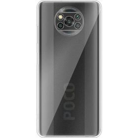 Teleplus Xiaomi Poco X3 Nfc Lüks Kamera Korumalı Şeffaf Nano Ekran Koruyucu Silikon Cep Telefonu Kılıf