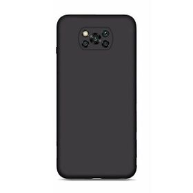 Teleplus Xiaomi Poco X3 Nfc Mat Kamera Korumalı Siyah Silikon Cep Telefonu Kılıf