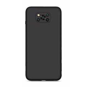 Teleplus Xiaomi Poco X3 Nfc Mat Kamera Korumalı Siyah Silikon Cep Telefonu Kılıf