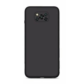 Teleplus Xiaomi Poco X3 Nfc Mat Kamera Korumalı Siyah Silikon Cep Telefonu Kılıf