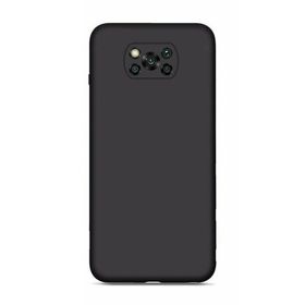 Teleplus Xiaomi Poco X3 Nfc Mat Kamera Korumalı Siyah Silikon Cep Telefonu Kılıf