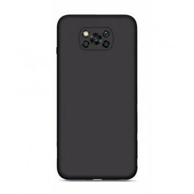 Teleplus Xiaomi Poco X3 Nfc Mat Kamera Korumalı Siyah Silikon Cep Telefonu Kılıf